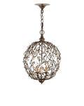 CURREY & COMPANY, CRYSTAL BUD ORB CHANDELIER, CHANDELIER LIGHT