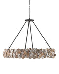 CURREY & COMPANY, OYSTER SHELL CHANDELIER, CHANDELIER LIGHT