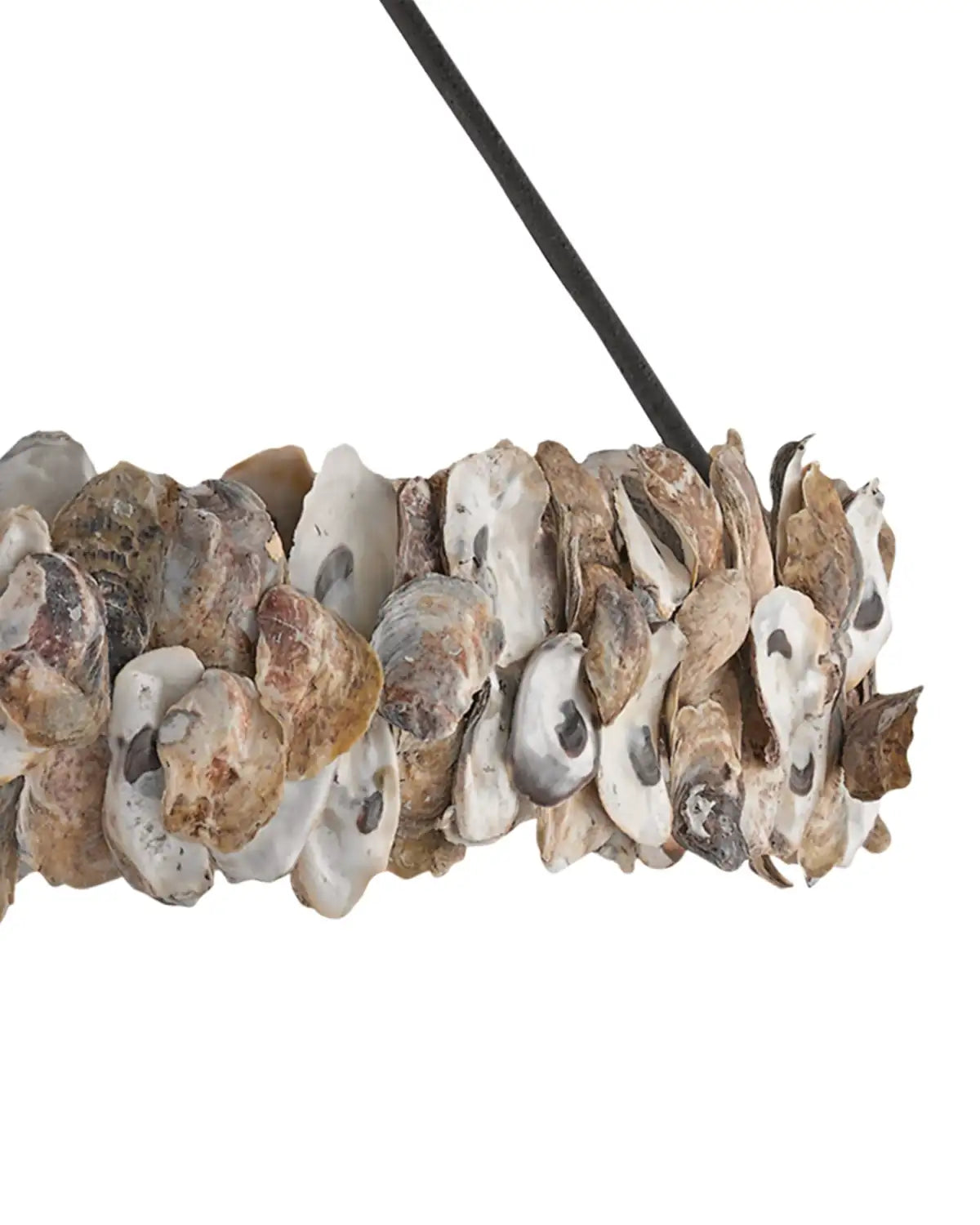 CURREY & COMPANY, OYSTER SHELL CHANDELIER, CHANDELIER LIGHT