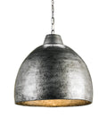 CURREY & COMPANY, EARTHSHINE STEEL PENDANT, PENDANT LIGHT