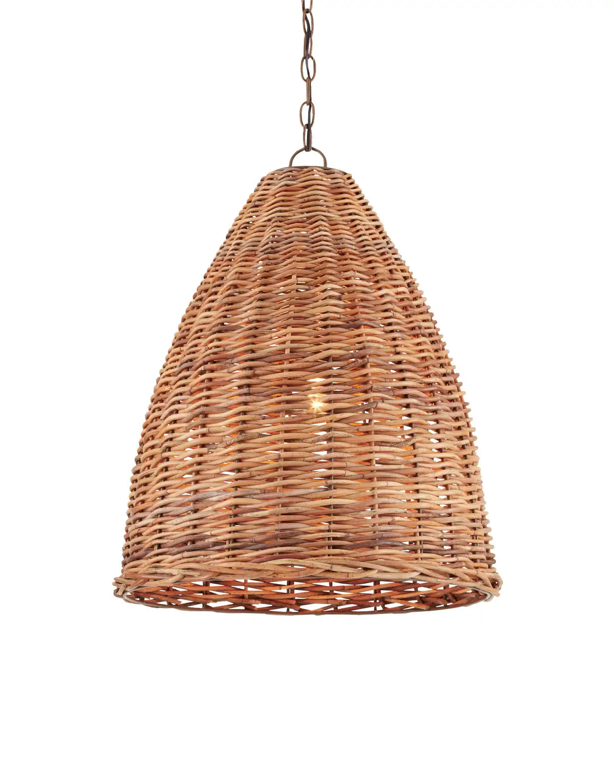 CURREY & COMPANY, BASKET PENDANT, PENDANT LIGHT