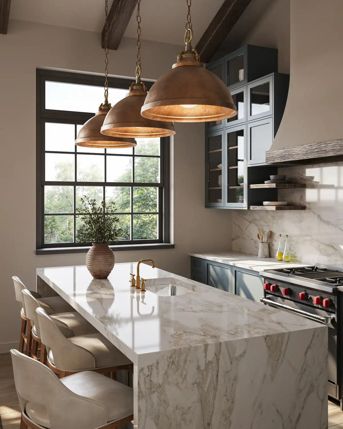 CURREY & COMPANY, ADMIRAL PENDANT, PENDANT LIGHT