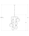 CURREY & COMPANY, MOORSGATE MULTI-PENDANT, PENDANT LIGHT
