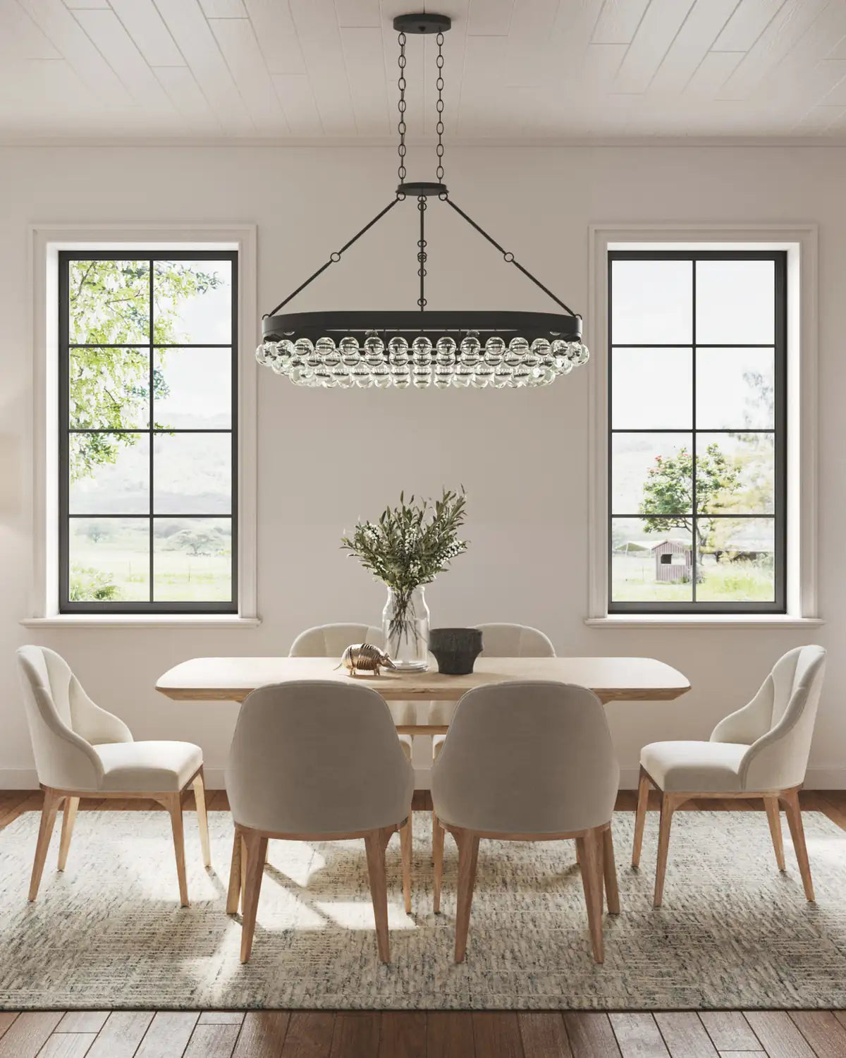 CURREY & COMPANY, BALTHAZAR OVAL CHANDELIER, CHANDELIER LIGHT