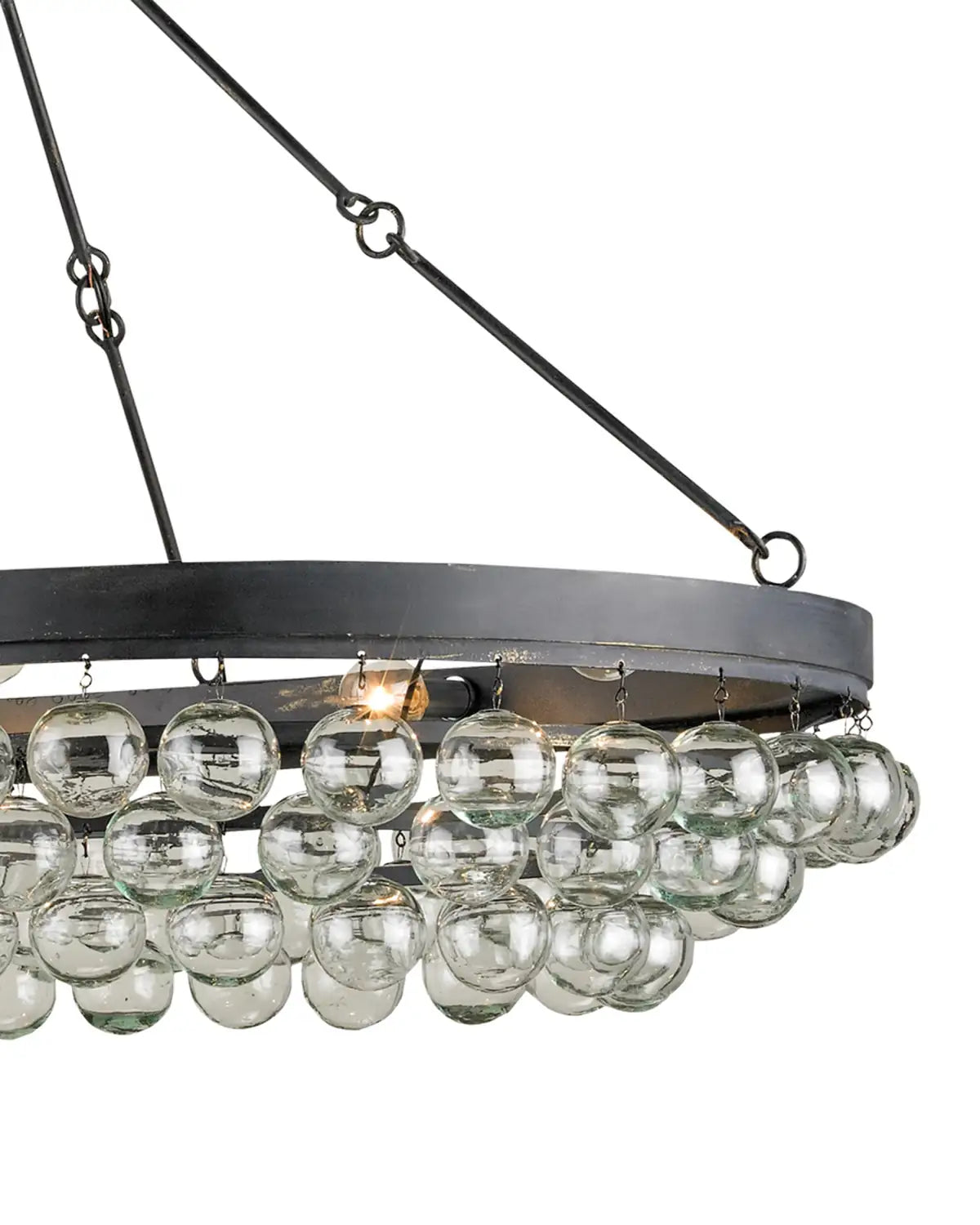 CURREY & COMPANY, BALTHAZAR OVAL CHANDELIER, CHANDELIER LIGHT
