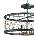 CURREY & COMPANY, CRISSCROSS SEMI-FLUSH MOUNT, SEMI FLUSH MOUNT LIGHT
