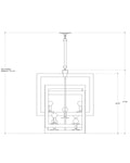 CURREY & COMPANY, MIDDLETON CHANDELIER, CHANDELIER LIGHT