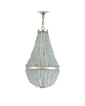 CURREY & COMPANY, PLATEA SEAGLASS CHANDELIER, CHANDELIER LIGHT