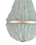 CURREY & COMPANY, PLATEA SEAGLASS CHANDELIER, CHANDELIER LIGHT