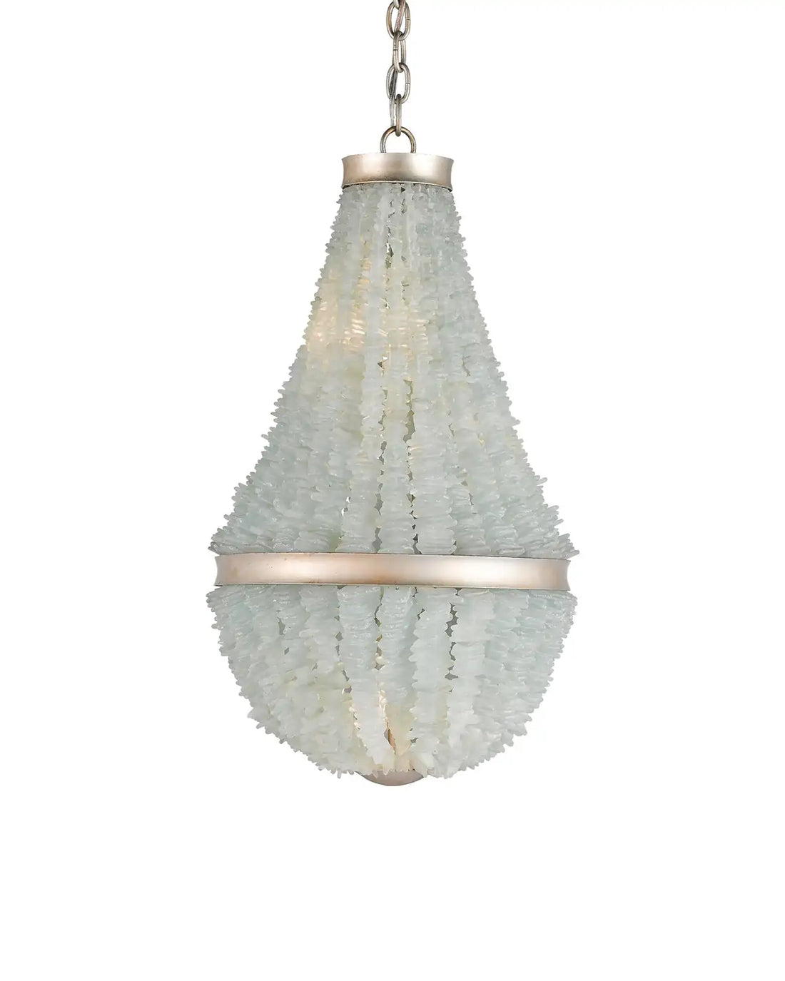 CURREY & COMPANY, PLATEA SEAGLASS CHANDELIER, CHANDELIER LIGHT