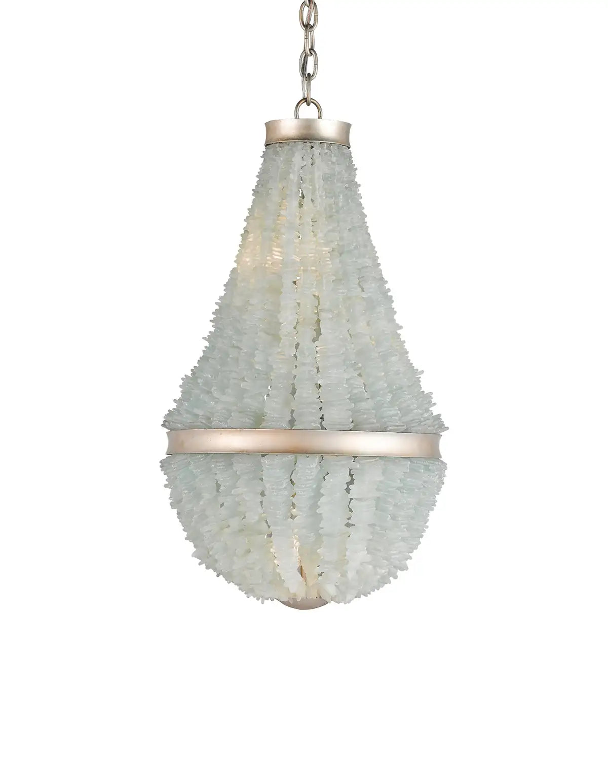 CURREY & COMPANY, PLATEA SEAGLASS CHANDELIER, CHANDELIER LIGHT
