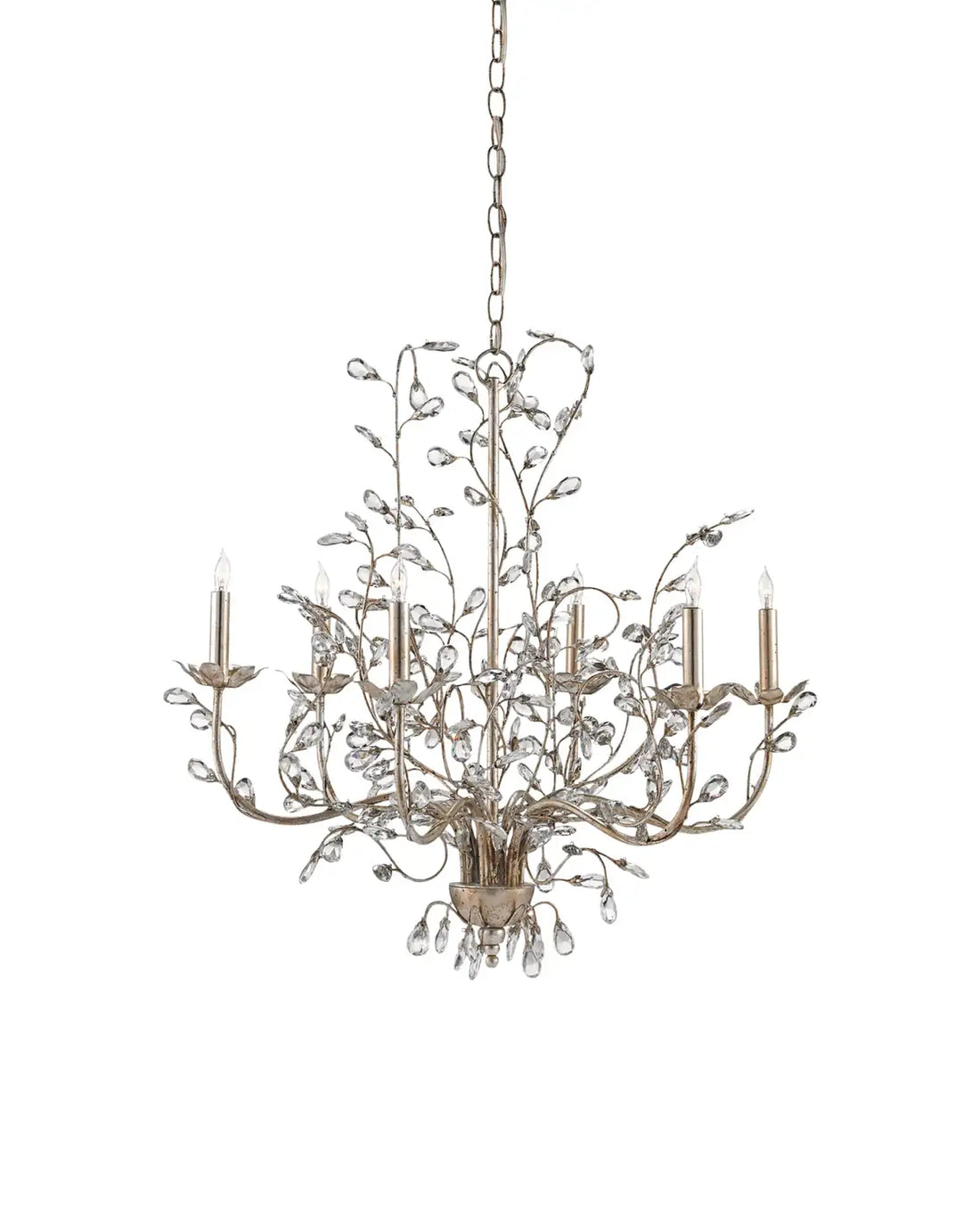 CURREY & COMPANY, CRYSTAL BUD CHANDELIER, CHANDELIER LIGHT
