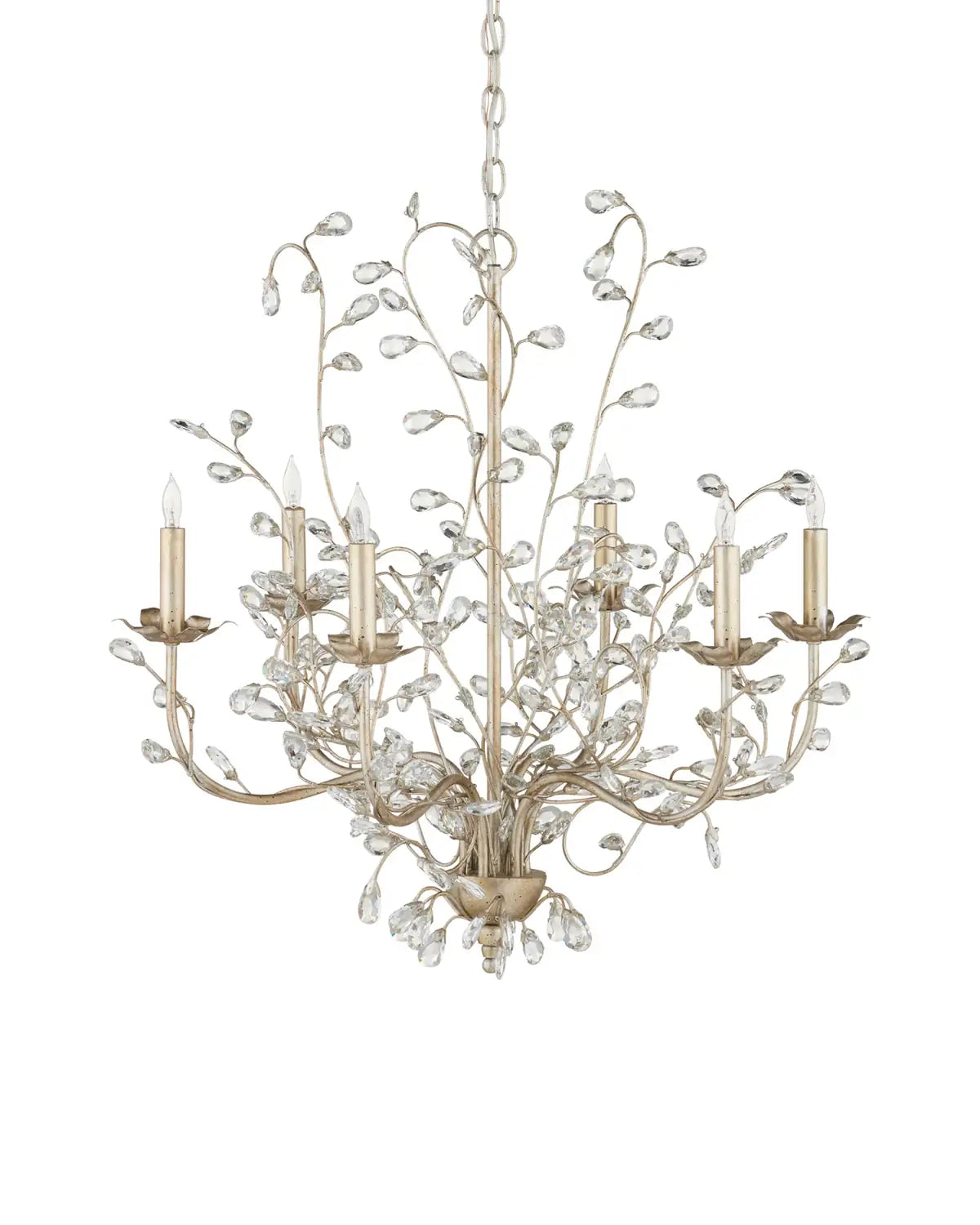 CURREY & COMPANY, CRYSTAL BUD CHANDELIER, CHANDELIER LIGHT