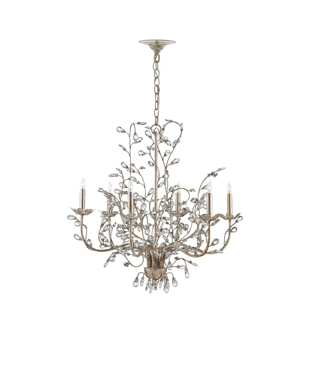 CURREY & COMPANY, CRYSTAL BUD CHANDELIER, CHANDELIER LIGHT