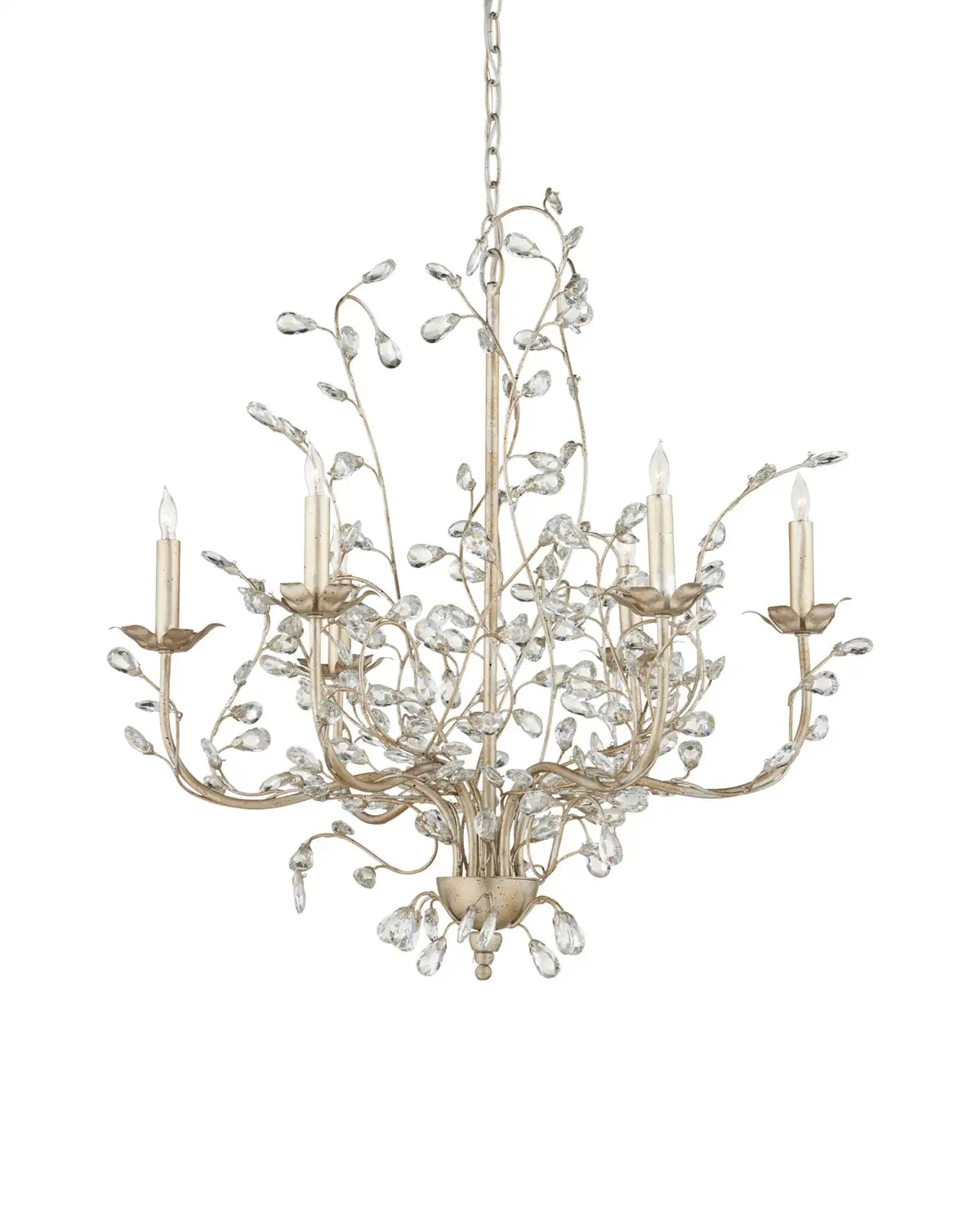CURREY & COMPANY, CRYSTAL BUD CHANDELIER, CHANDELIER LIGHT