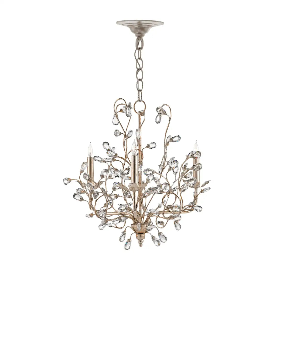 CURREY & COMPANY, CRYSTAL BUD CHANDELIER, CHANDELIER LIGHT