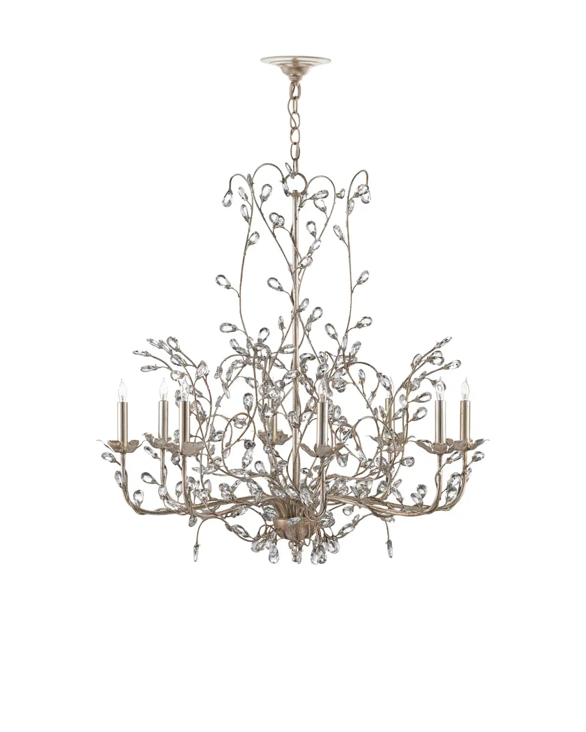 CURREY & COMPANY, CRYSTAL BUD CHANDELIER, CHANDELIER LIGHT