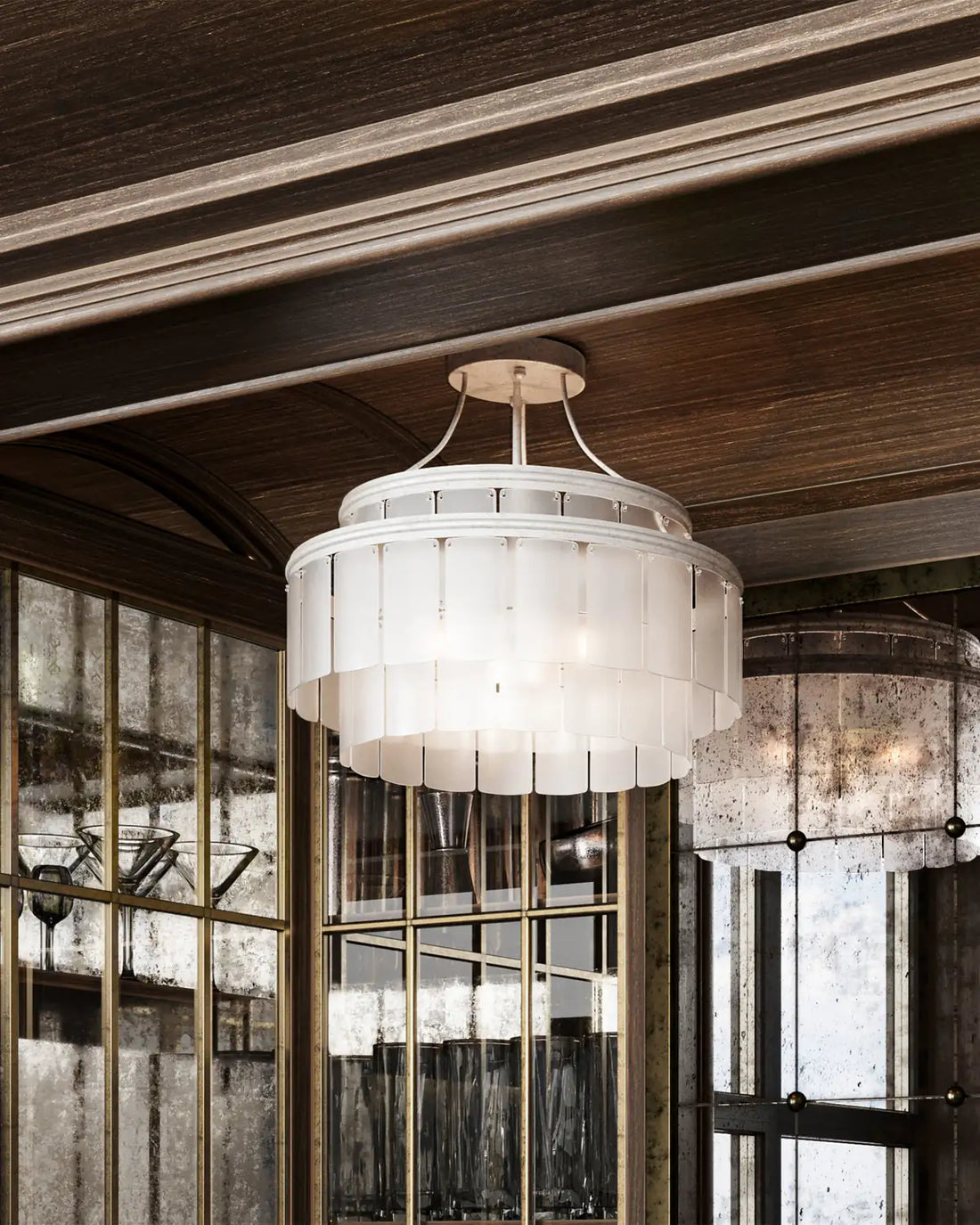 CURREY & COMPANY, VINTNER SEMI-FLUSH MOUNT, SEMI FLUSH MOUNT LIGHT