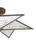 CURREY & COMPANY, STARGAZER SEMI-FLUSH MOUNT, SEMI FLUSH MOUNT LIGHT