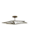 CURREY & COMPANY, STARGAZER SEMI-FLUSH MOUNT, SEMI FLUSH MOUNT LIGHT
