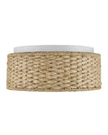 CURREY & COMPANY, COLCHESTER RAFFIA FLUSH MOUNT, FLUSH MOUNT CEILING LIGHTS