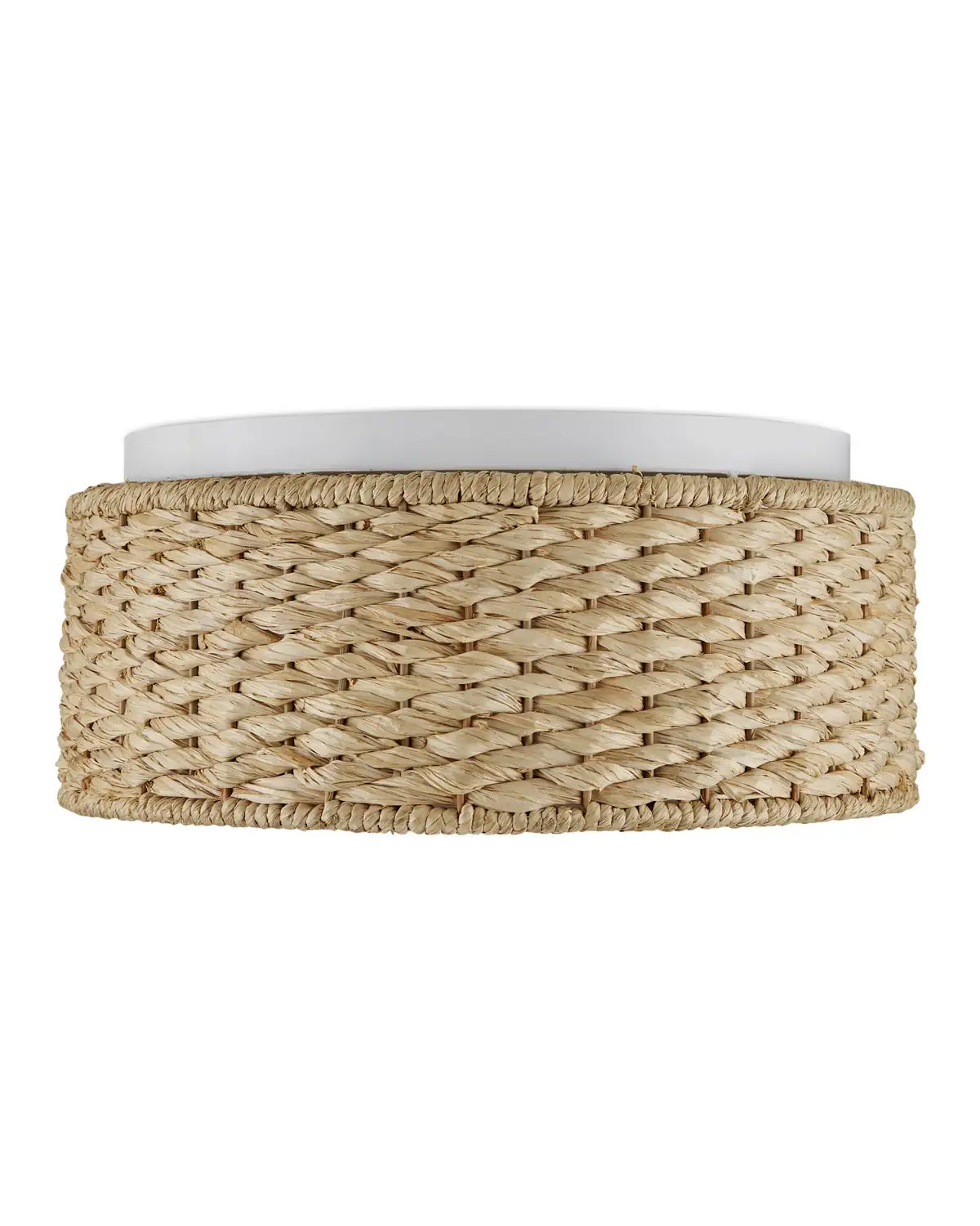 CURREY & COMPANY, COLCHESTER RAFFIA FLUSH MOUNT, FLUSH MOUNT CEILING LIGHTS