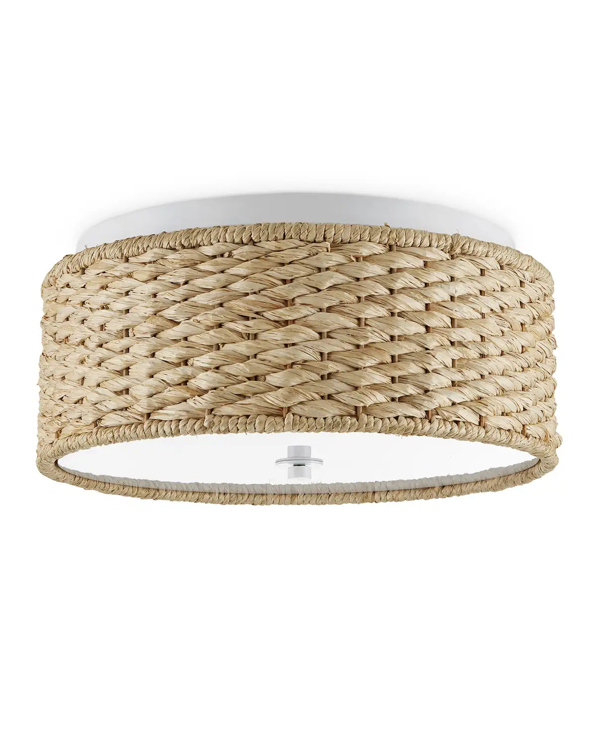 CURREY & COMPANY, COLCHESTER RAFFIA FLUSH MOUNT, FLUSH MOUNT CEILING LIGHTS