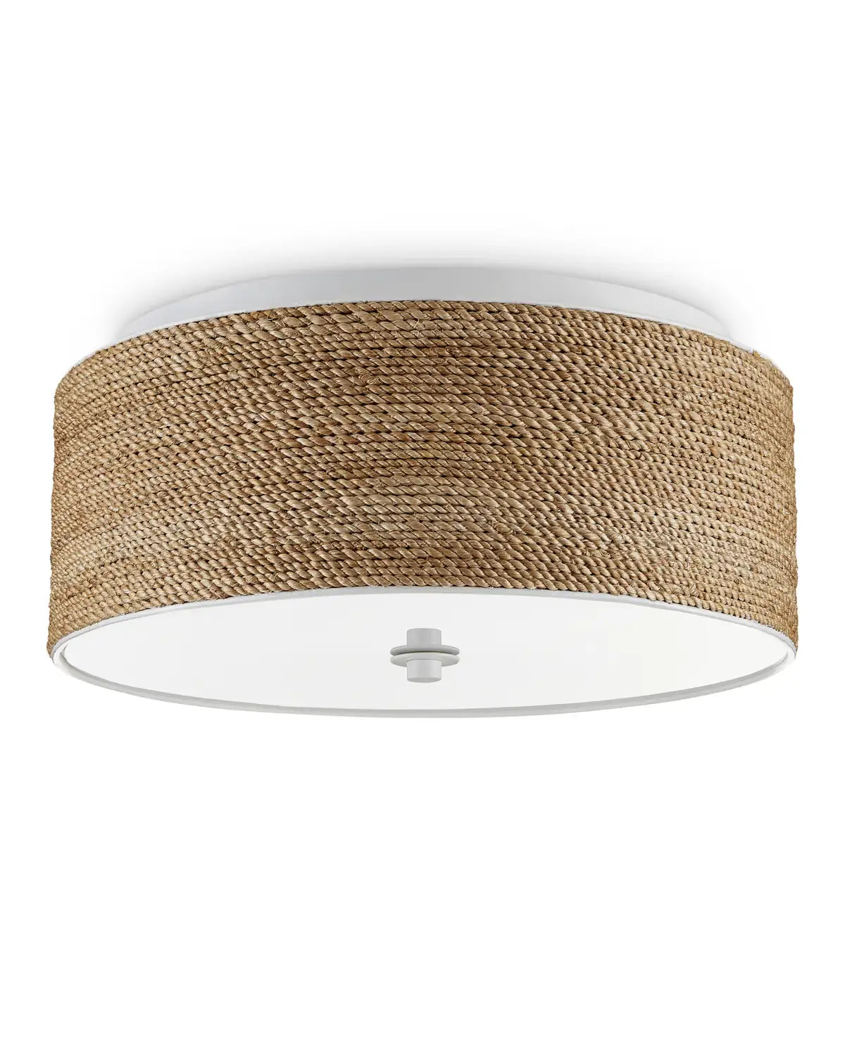 CURREY & COMPANY, COULTON ROPE FLUSH MOUNT, FLUSH MOUNT CEILING LIGHTS