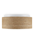 CURREY & COMPANY, COULTON ROPE FLUSH MOUNT, FLUSH MOUNT CEILING LIGHTS