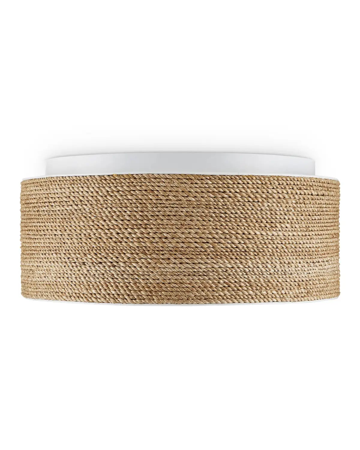 CURREY & COMPANY, COULTON ROPE FLUSH MOUNT, FLUSH MOUNT CEILING LIGHTS