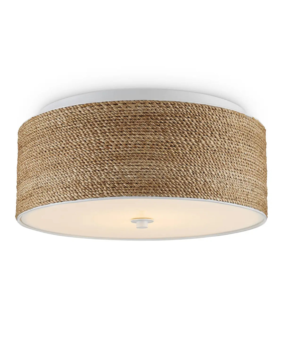 CURREY & COMPANY, COULTON ROPE FLUSH MOUNT, FLUSH MOUNT CEILING LIGHTS