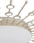 CURREY & COMPANY, PLANISPHERE FLUSH MOUNT, FLUSH MOUNT CEILING LIGHTS