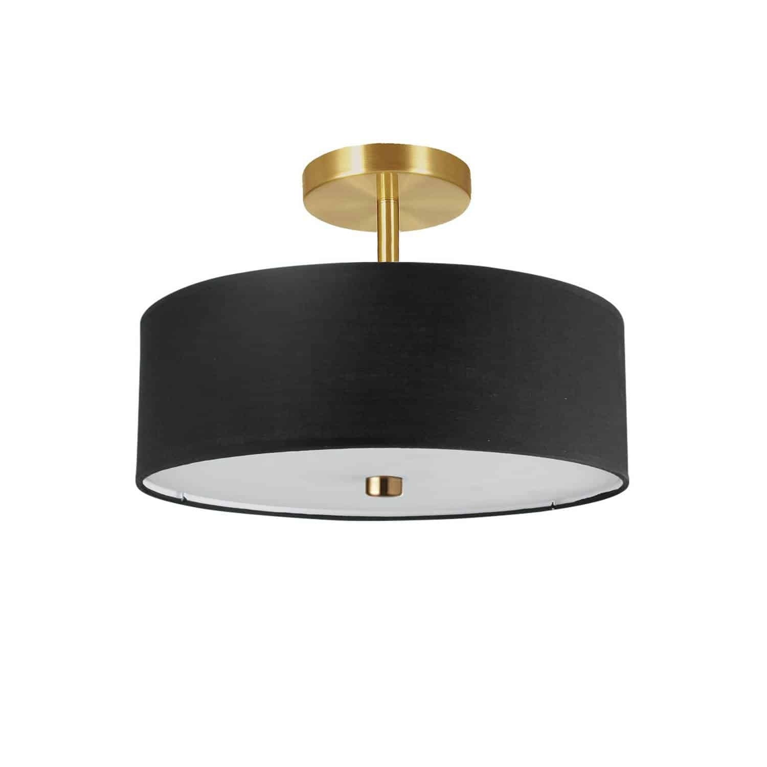 DAINOLITE, EVERLY CEILING SEMI FLUSH, SEMI FLUSH MOUNT LIGHT