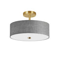 DAINOLITE, EVERLY CEILING SEMI FLUSH, SEMI FLUSH MOUNT LIGHT