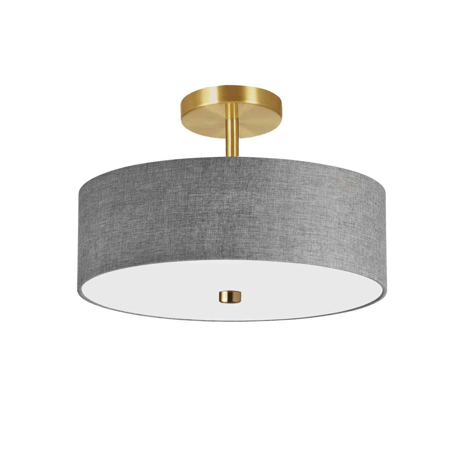 DAINOLITE, EVERLY CEILING SEMI FLUSH, SEMI FLUSH MOUNT LIGHT