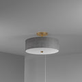 DAINOLITE, EVERLY CEILING SEMI FLUSH, SEMI FLUSH MOUNT LIGHT