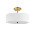 DAINOLITE, EVERLY CEILING SEMI FLUSH, SEMI FLUSH MOUNT LIGHT