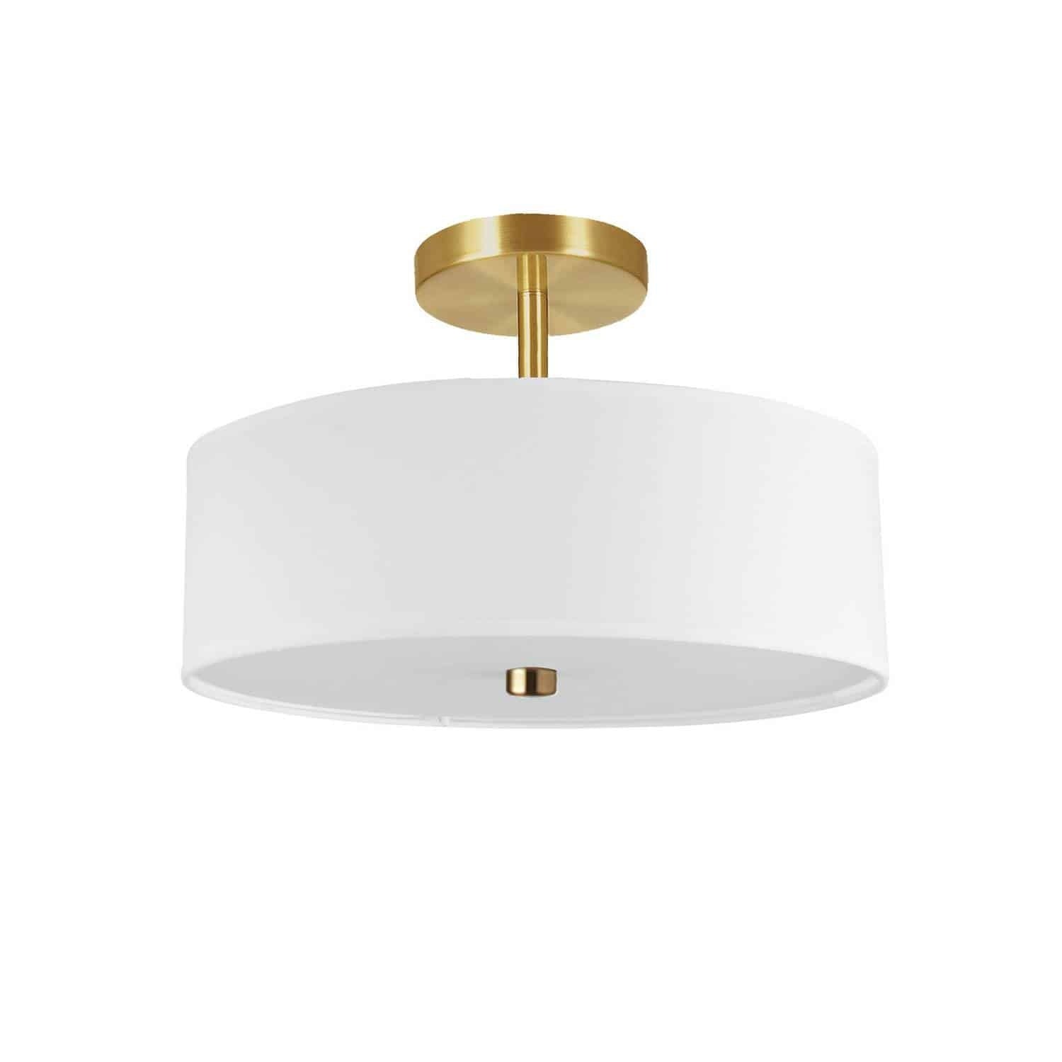 DAINOLITE, EVERLY CEILING SEMI FLUSH, SEMI FLUSH MOUNT LIGHT