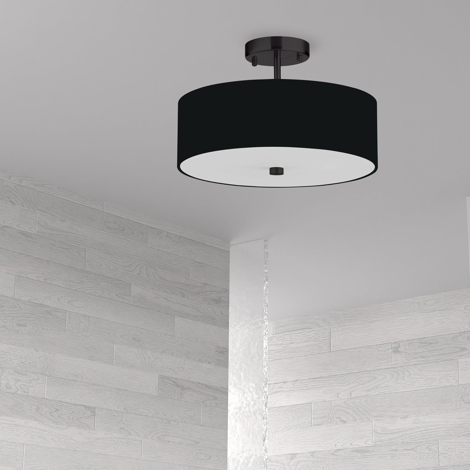DAINOLITE, EVERLY CEILING SEMI FLUSH, SEMI FLUSH MOUNT LIGHT
