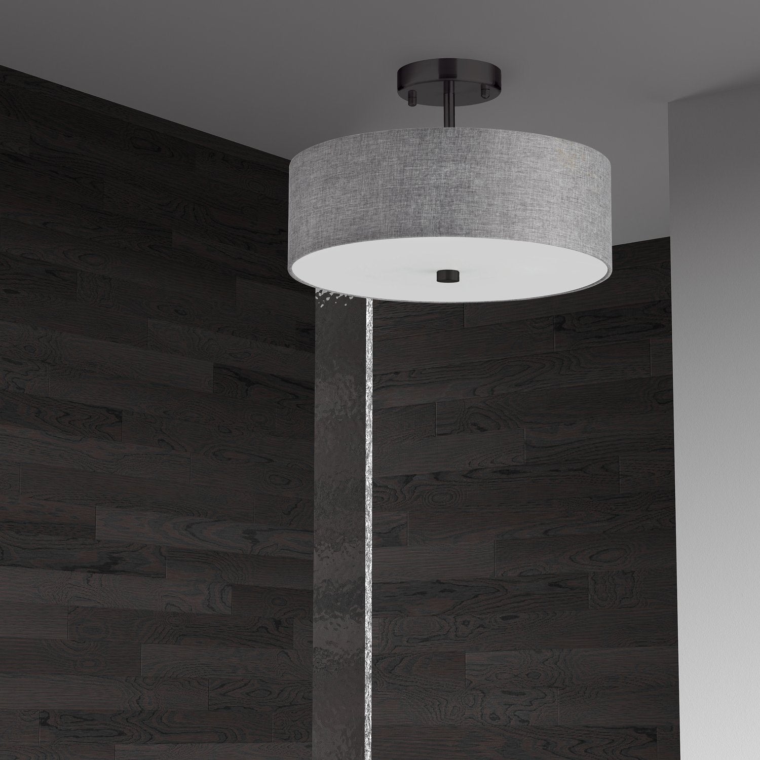 DAINOLITE, EVERLY CEILING SEMI FLUSH, SEMI FLUSH MOUNT LIGHT