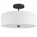 DAINOLITE, EVERLY CEILING SEMI FLUSH, SEMI FLUSH MOUNT LIGHT