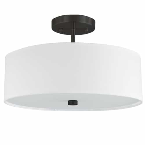DAINOLITE, EVERLY CEILING SEMI FLUSH, SEMI FLUSH MOUNT LIGHT
