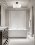 DAINOLITE, EVERLY CEILING SEMI FLUSH, SEMI FLUSH MOUNT LIGHT