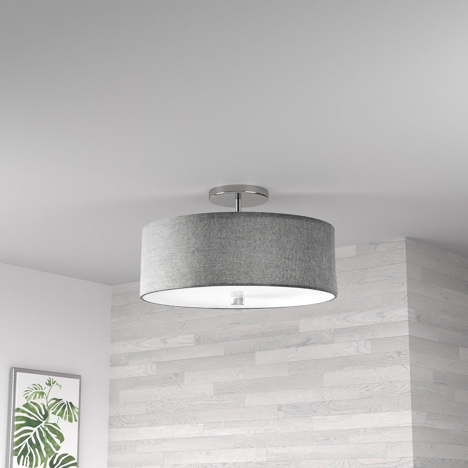 DAINOLITE, EVERLY CEILING SEMI FLUSH, SEMI FLUSH MOUNT LIGHT