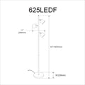 DAINOLITE LTD. 625LEDF-SC c3ffb3f2-fdbf-406c-b590-044a2d5cf761