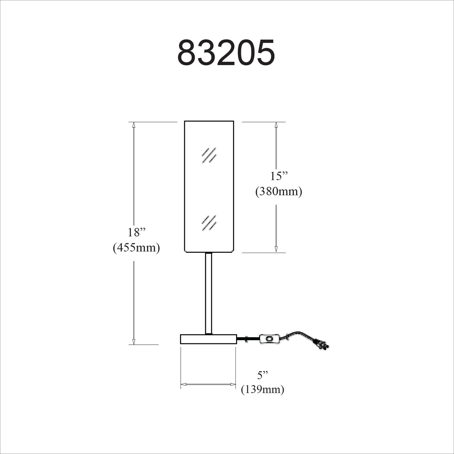 DAINOLITE LTD. 83205-MB-WH 7ae242e1-763b-4f95-84b6-c0c4587b6581
