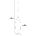 DAINOLITE, ABBA HANGING PENDANT, PENDANT LIGHT