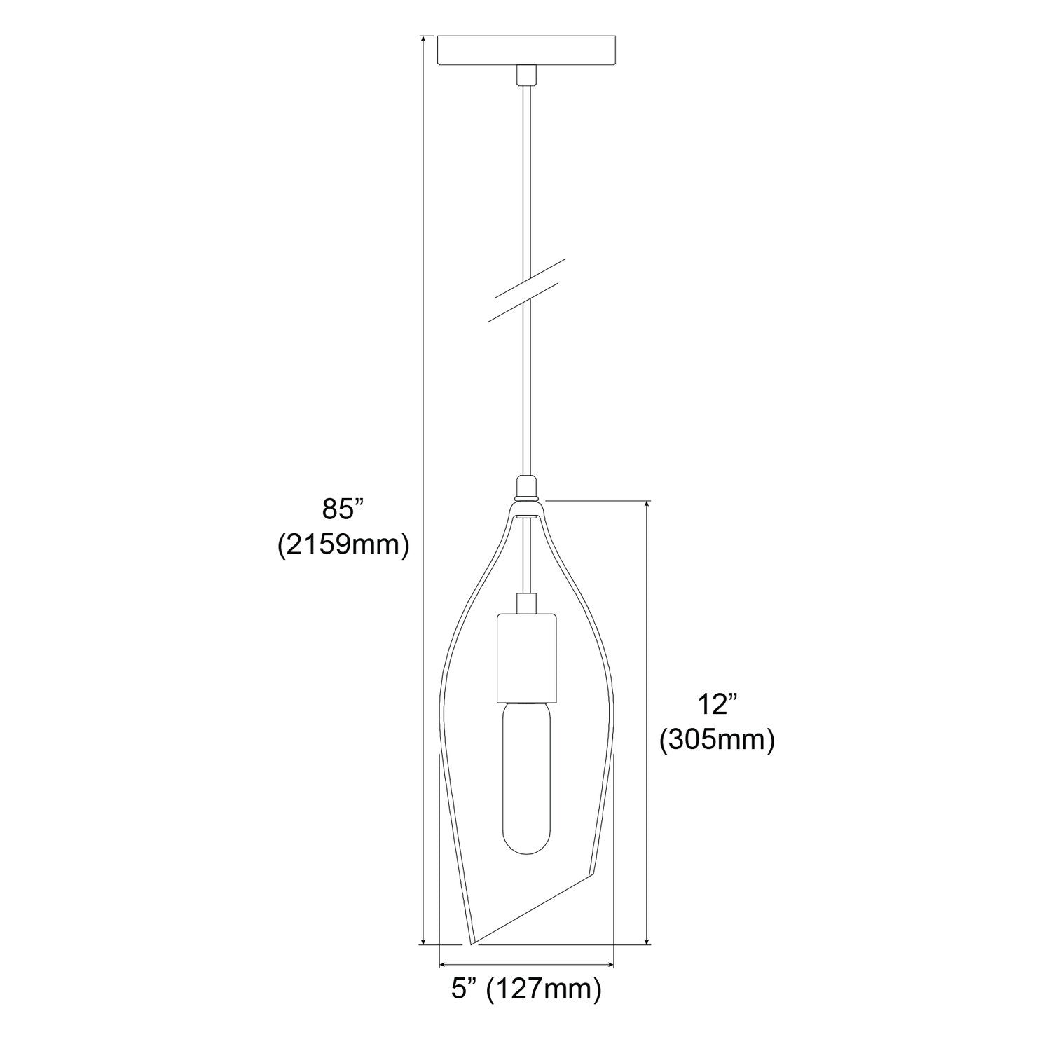 DAINOLITE, ABBA HANGING PENDANT, PENDANT LIGHT