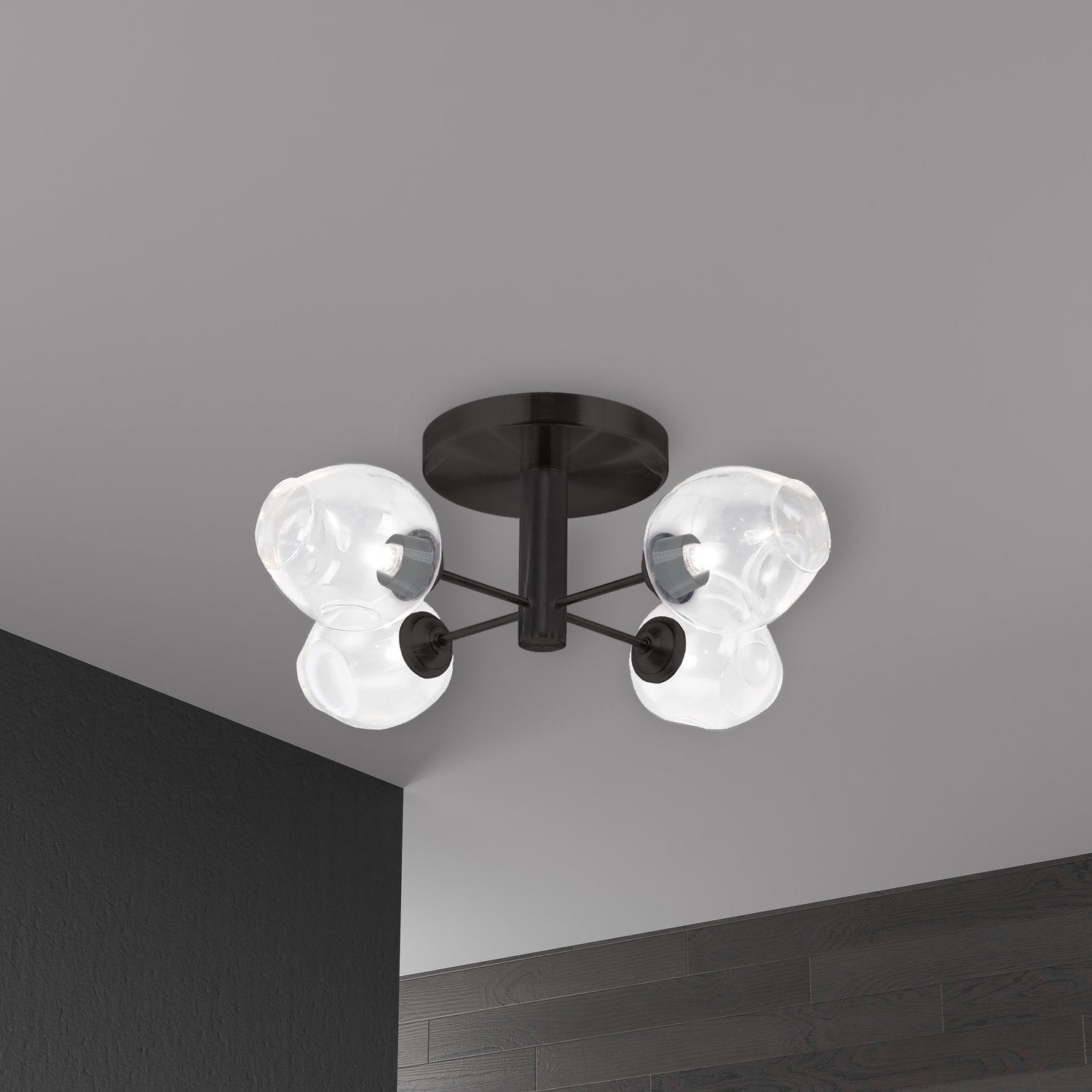 DAINOLITE, ABII CEILING SEMI FLUSH, SEMI FLUSH MOUNT LIGHT