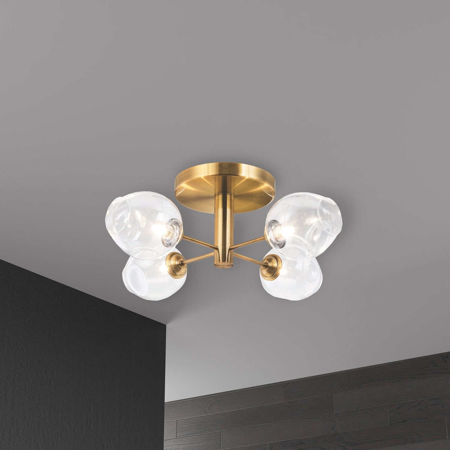 DAINOLITE, ABII CEILING SEMI FLUSH, SEMI FLUSH MOUNT LIGHT
